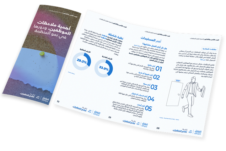أهمية ملاحظات الموظفين، ودورها في نمو المنظمة