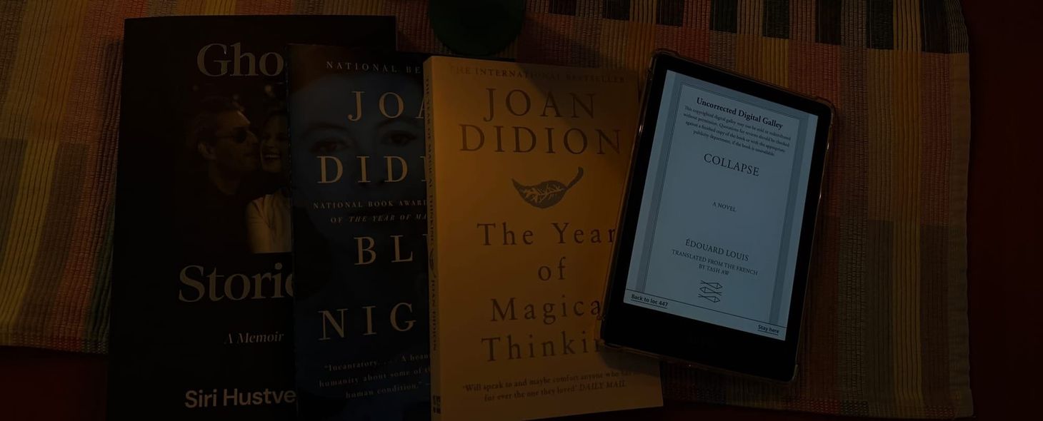 Ghost Stories: bibliotherapy, grief, and learning to survive