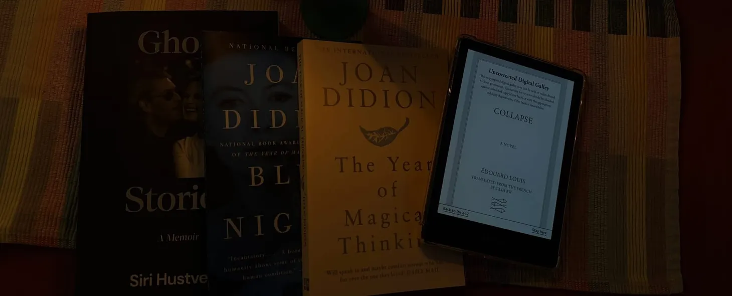Ghost Stories: bibliotherapy, grief, and learning to survive