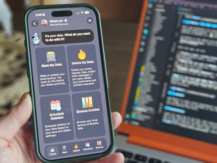 Cyd for Mobile: Delete your old Bluesky posts, except for what you want to keep