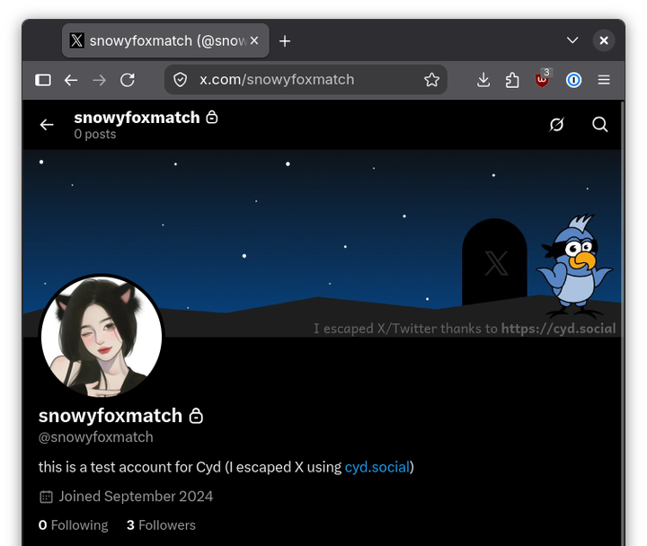 New Version of Cyd Fixes X Support