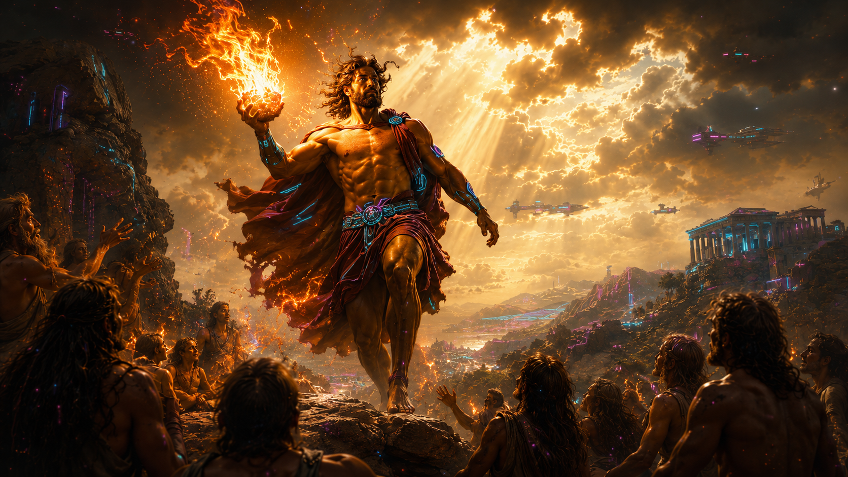 Prometheus · 普羅米修斯 — 深度哲學 × 科技