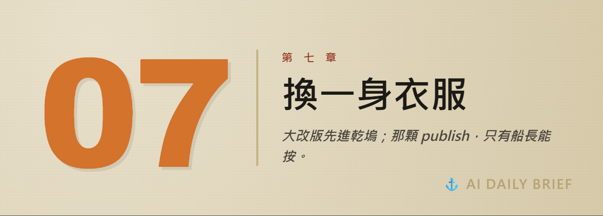 第七章字卡：換一身衣服