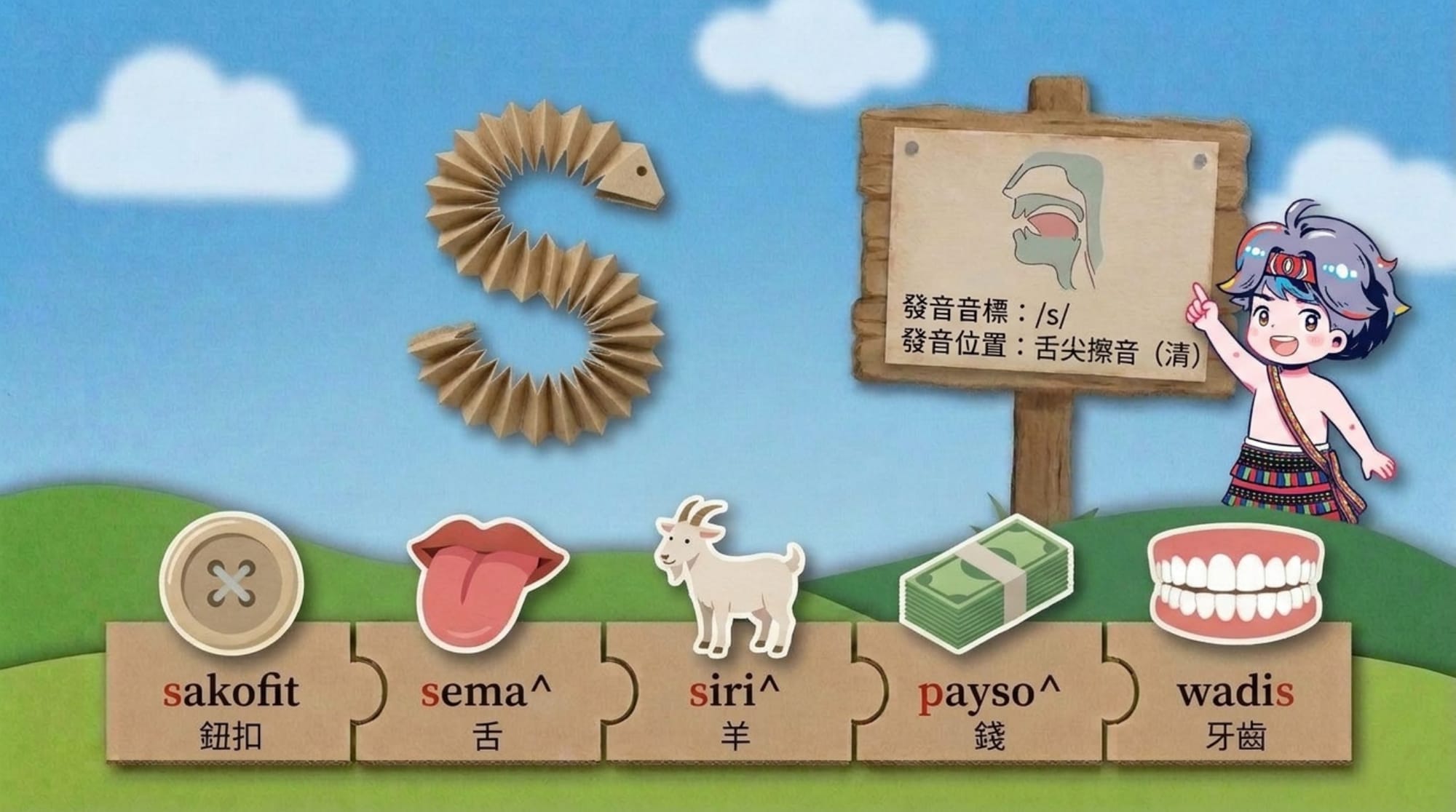 修訂版·完整字母篇簡報（秀姑巒阿美語） 第 20 頁