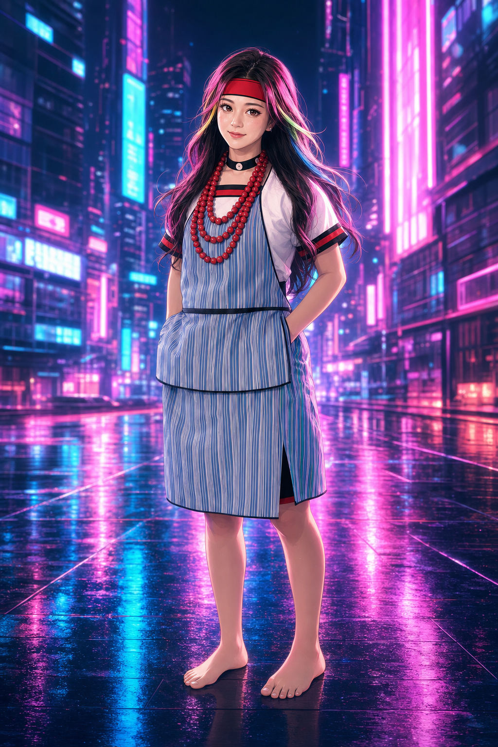 唯美少女風 Anime 配夜城,人物最清楚討喜