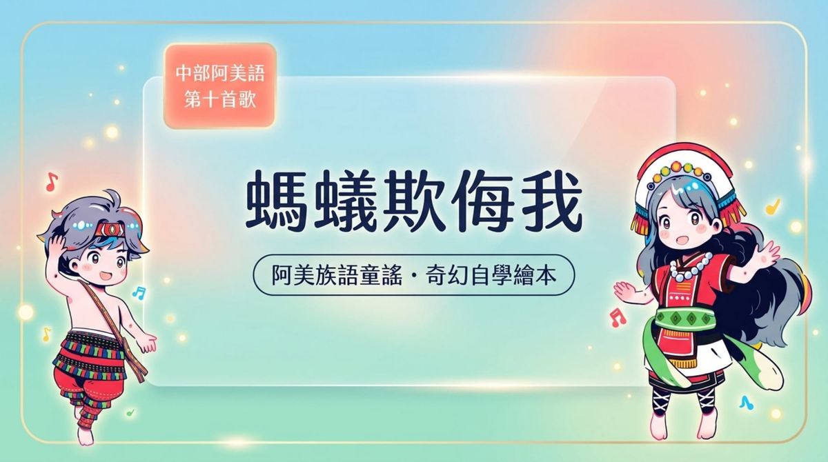 用 NotebookLM 生成《族語 E 樂園歌謠篇》的簡報