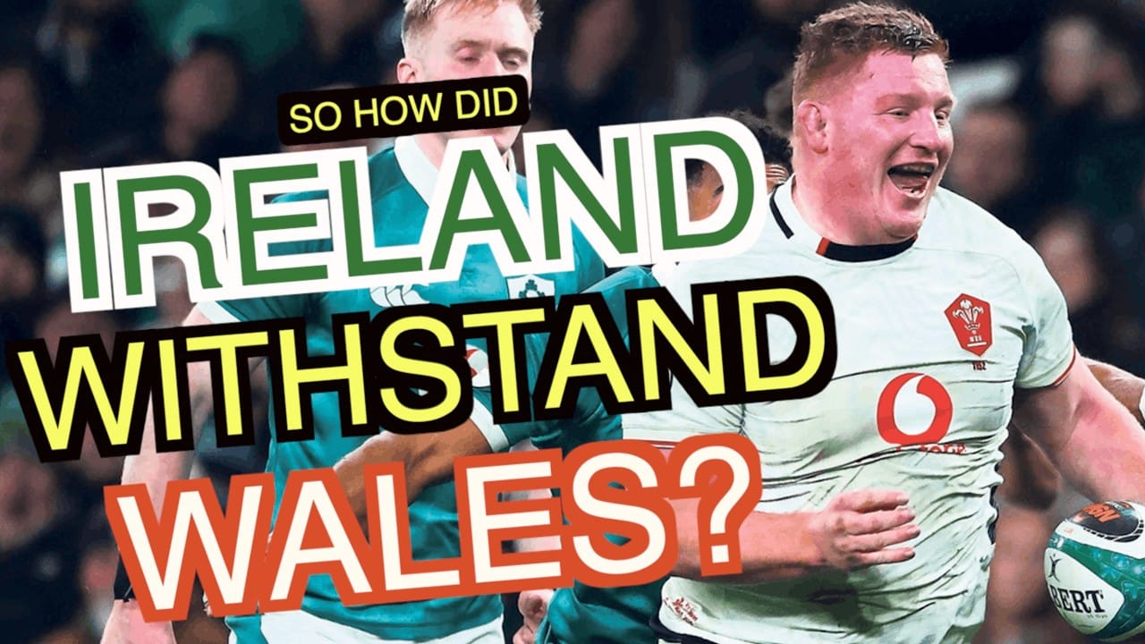 Pays de Galles: les ailiers brillent en défense face à l'Irlande, Lake arrache un turnover décisif. 🇫🇷