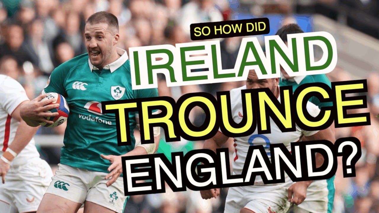L'Irlande exploite la confusion défensive anglaise pour un essai d'O'Brien 🇫🇷