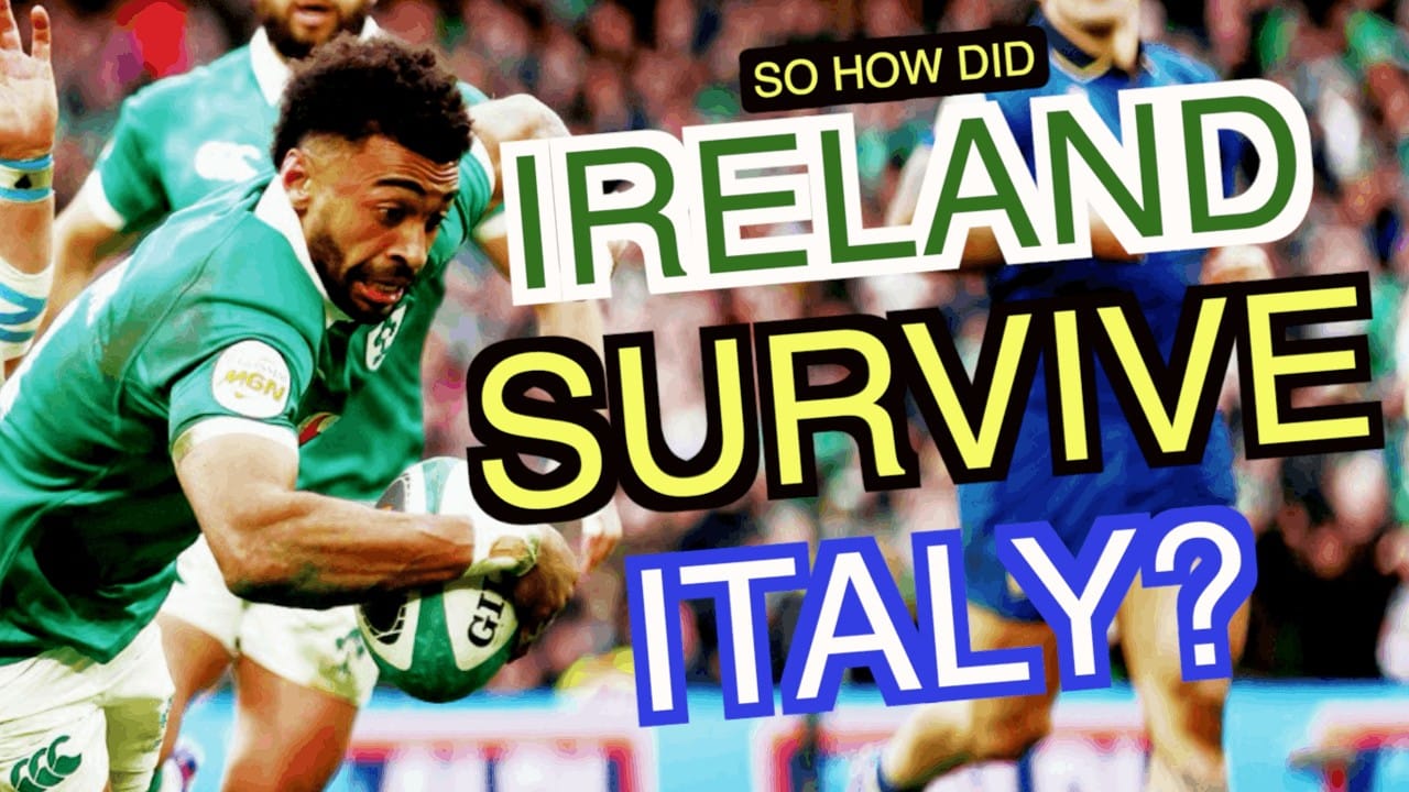 Les erreurs italiennes ouvrent la voie au premier essai irlandais 🇫🇷