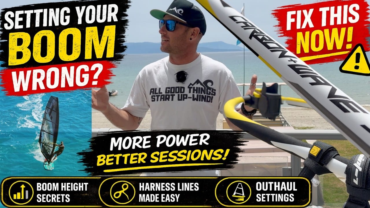 Sail-Specific Outhaul Tuning: Leave 1cm Gap for Race Sails, Cinch Freestyle Sails Tight 🇺🇸