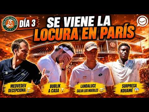 Daniil Medvedev cae por séptima vez en primera ronda de Roland Garros y culpa a las condiciones