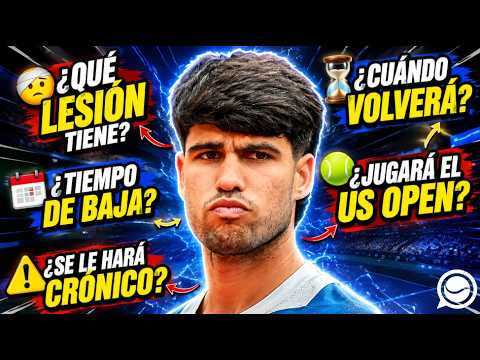 Rafael Nadal revela que la lesión de Alcaraz es una rotura: "Yo me rompí dos veces lo que él se ha roto"