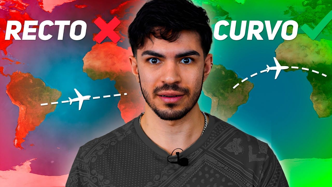 La ruta más corta entre dos ciudades no es la línea recta que se ve en el mapa 🇪🇸