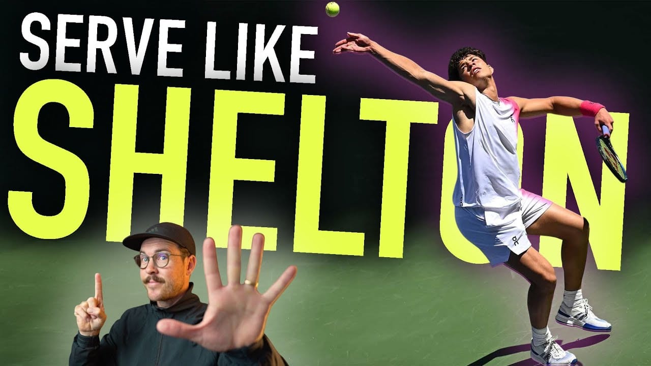 Ben Shelton's Serve Power Comes From a Glute Position Most Players Should Avoid