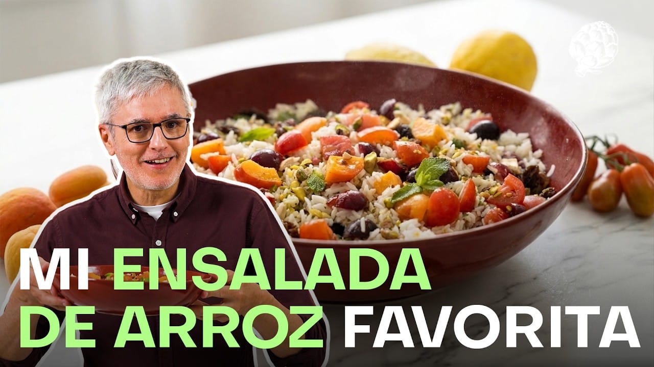 La clave para una ensalada de arroz memorable: equilibrio de texturas y un aliño de tahini