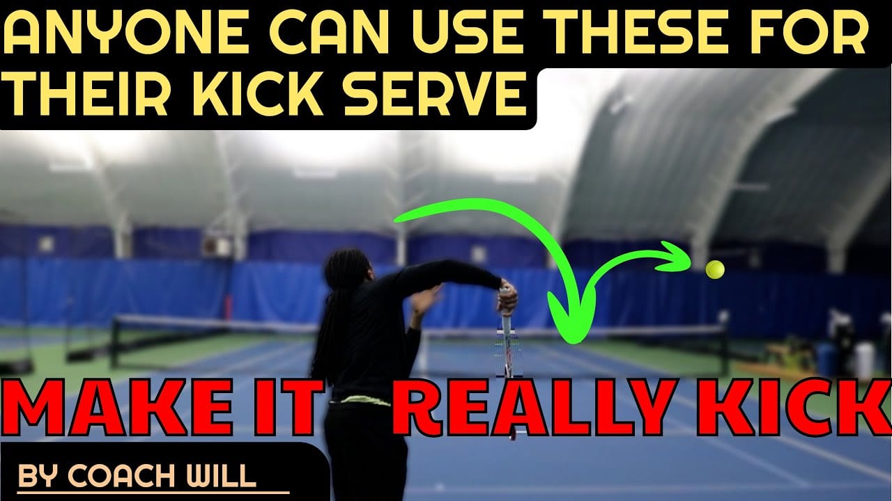 Optimizing Kick Serve Spin with a "Swimmer's Arm" Motion 🇺🇸