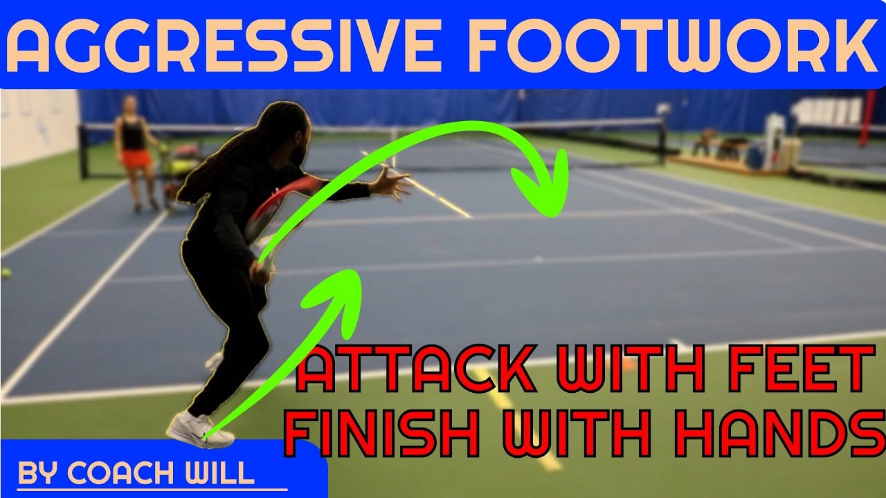Drop Step Execution Requires Rapid Racket Preparation to Counter Pace 🇺🇸