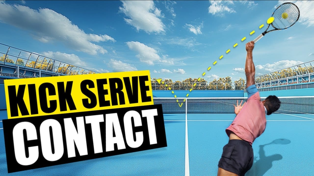 Fence Drill Corrects Body Position for a Powerful, Comfortable Kick Serve