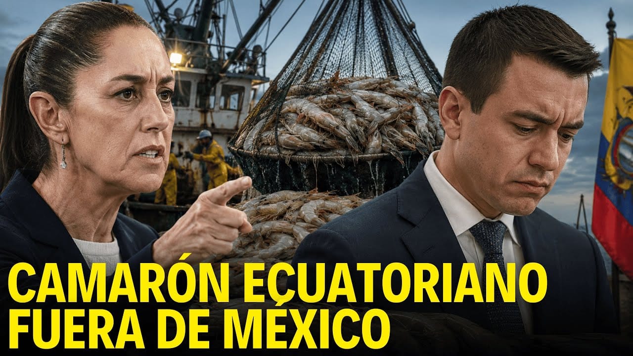Autoridades inician operativos en 15 puntos del país para frenar contrabando de camarón