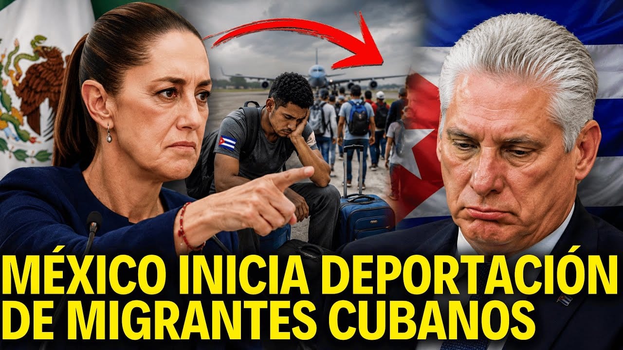 Migrantes cubanos en México exigen subsidios de vivienda y acceso a programas sociales