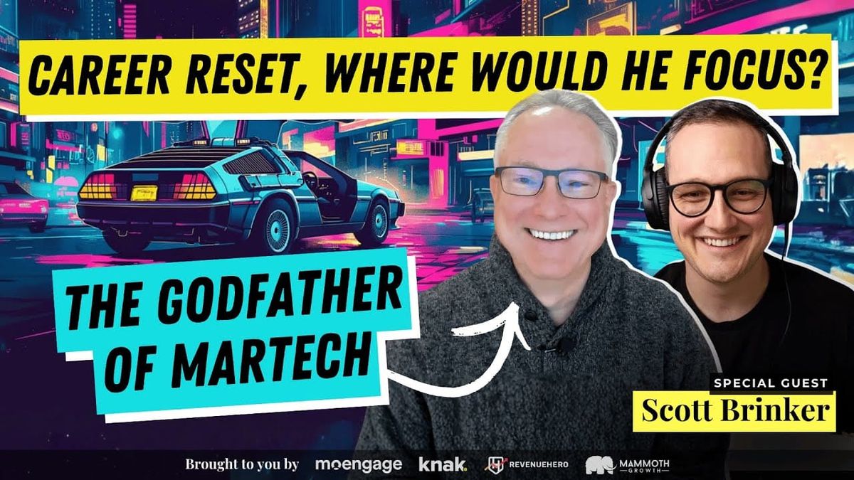 Scott Brinker Encuentra Profunda Satisfacción al Impulsar el Éxito Ajeno