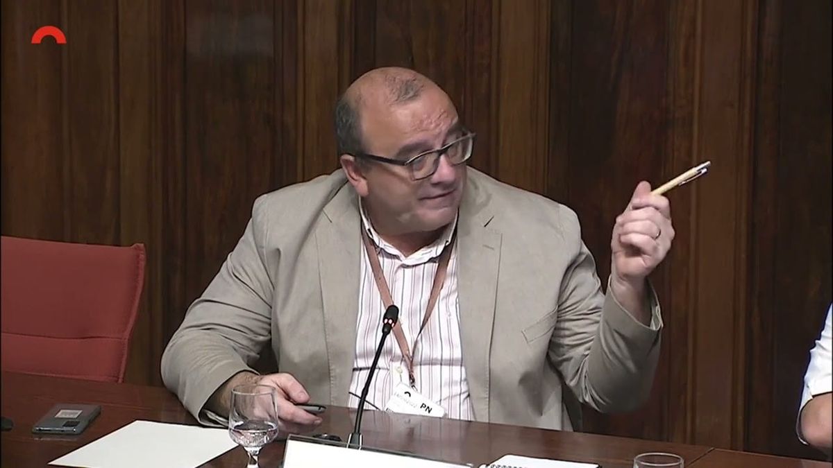 Antonio Turiel en el Parlament de Catalunya (2022)