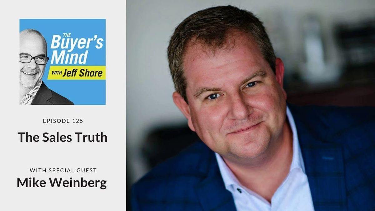 Sales Coach Mike Weinberg Calls the '57% Statistic' One of the Most Damaging Myths in Modern Selling