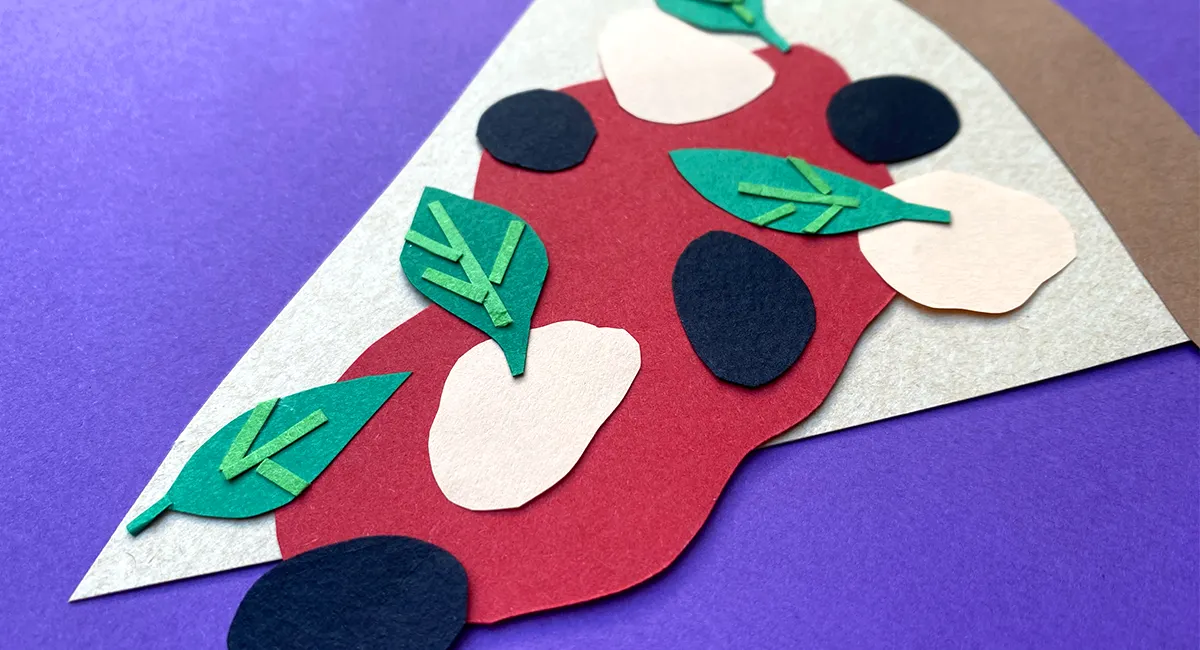 Illustration de pizza