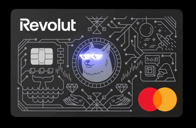 Revolut Launches Physical Crypto Card With Dogecoin Theme, LED Display