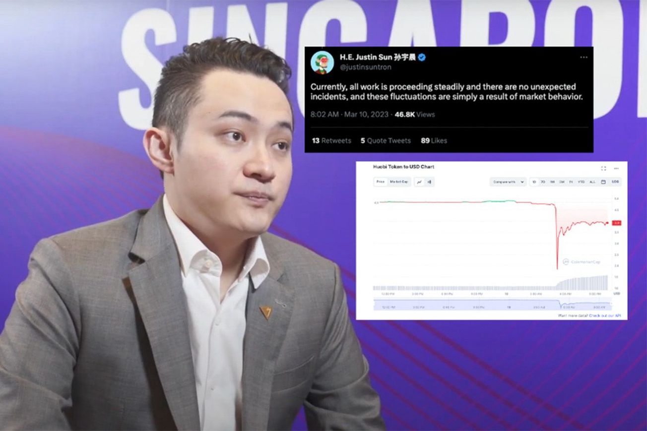 Justin Sun Explains Huobi’s Flash Crash – But We’re Unconvinced