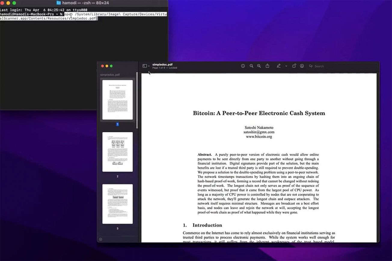 Is Apple Shilling Bitcoin? Whitepaper Hidden in macOS