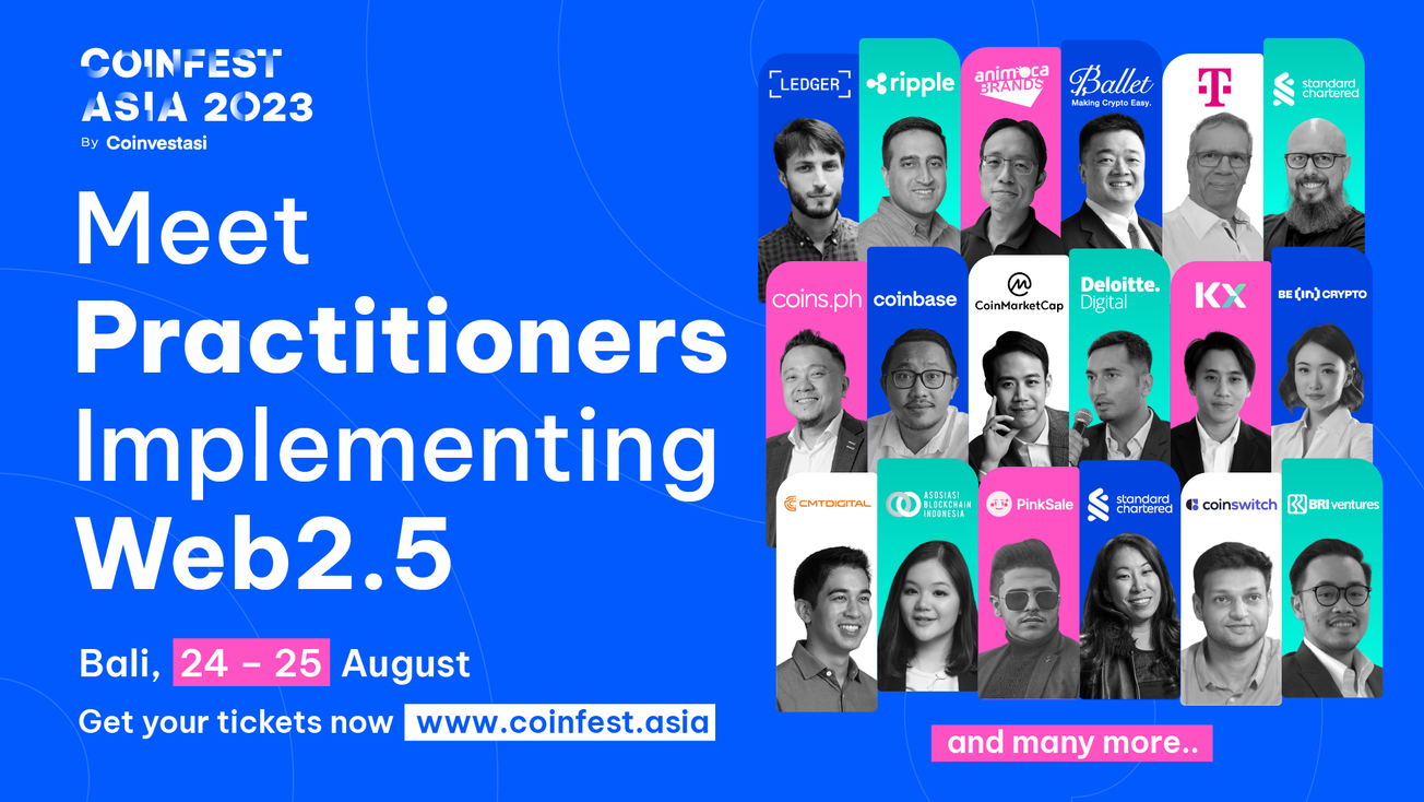 Coinfest Asia Announces First Speaker Lineup for "Web2.5" Event
