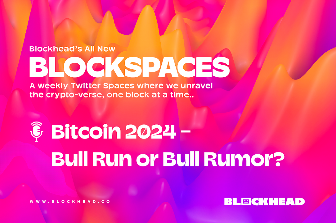 Blockspaces 01: Bitcoin 2024 – Bull Run or Bull Rumor?