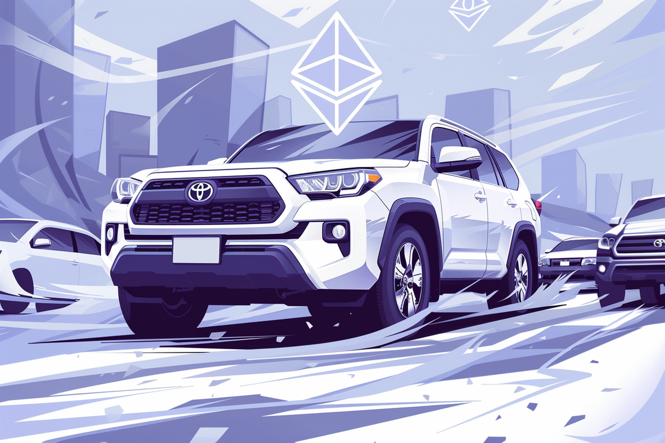 Toyota Plans to Use Ethereum Blockchain to Enhance Vehicle Value by Securing Car Accounts