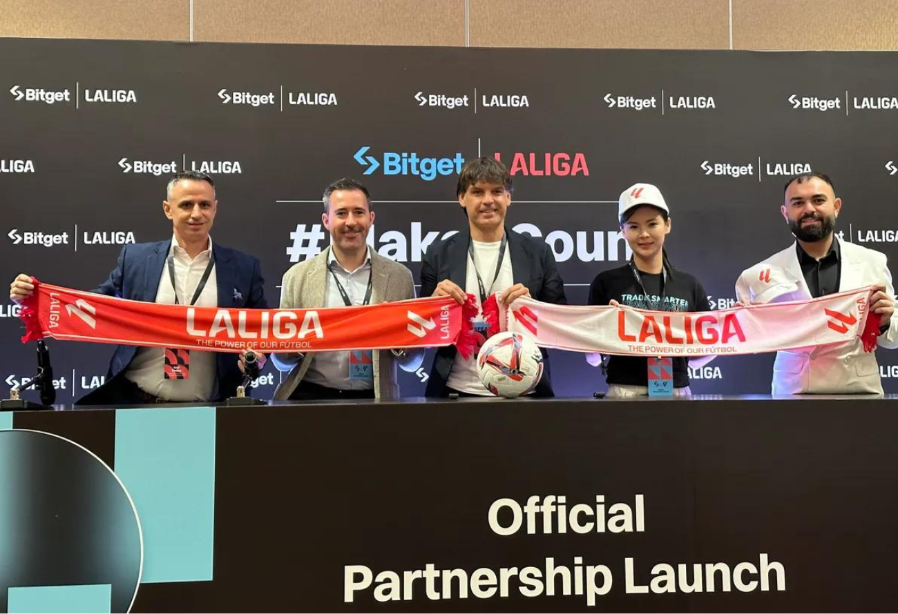 Bitget, LaLiga Partner to Boost Crypto Adoption in Southeast Asia