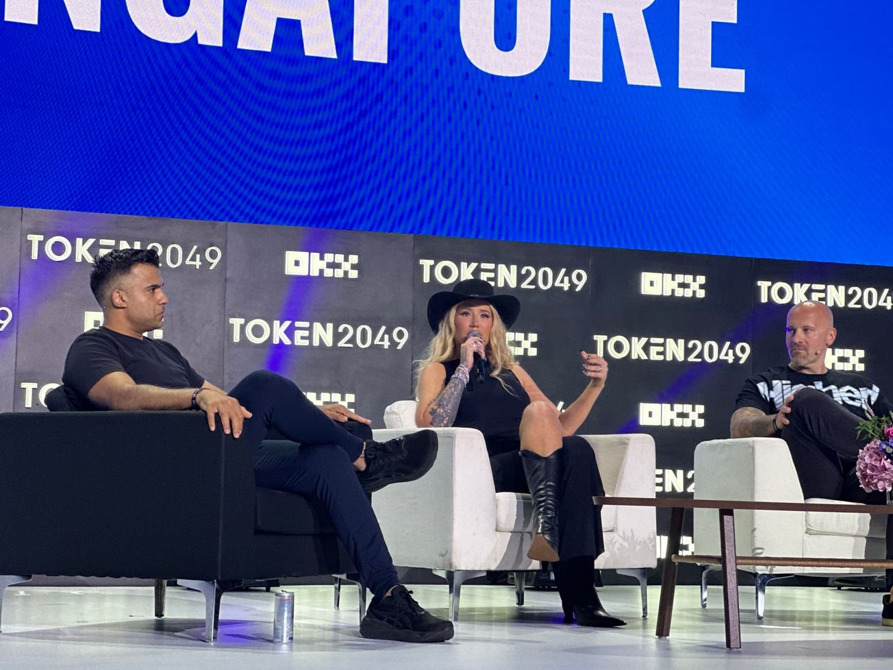 Iggy Azalea Late to the Stage at Token2049 But Early on Celebrity Meme Branding