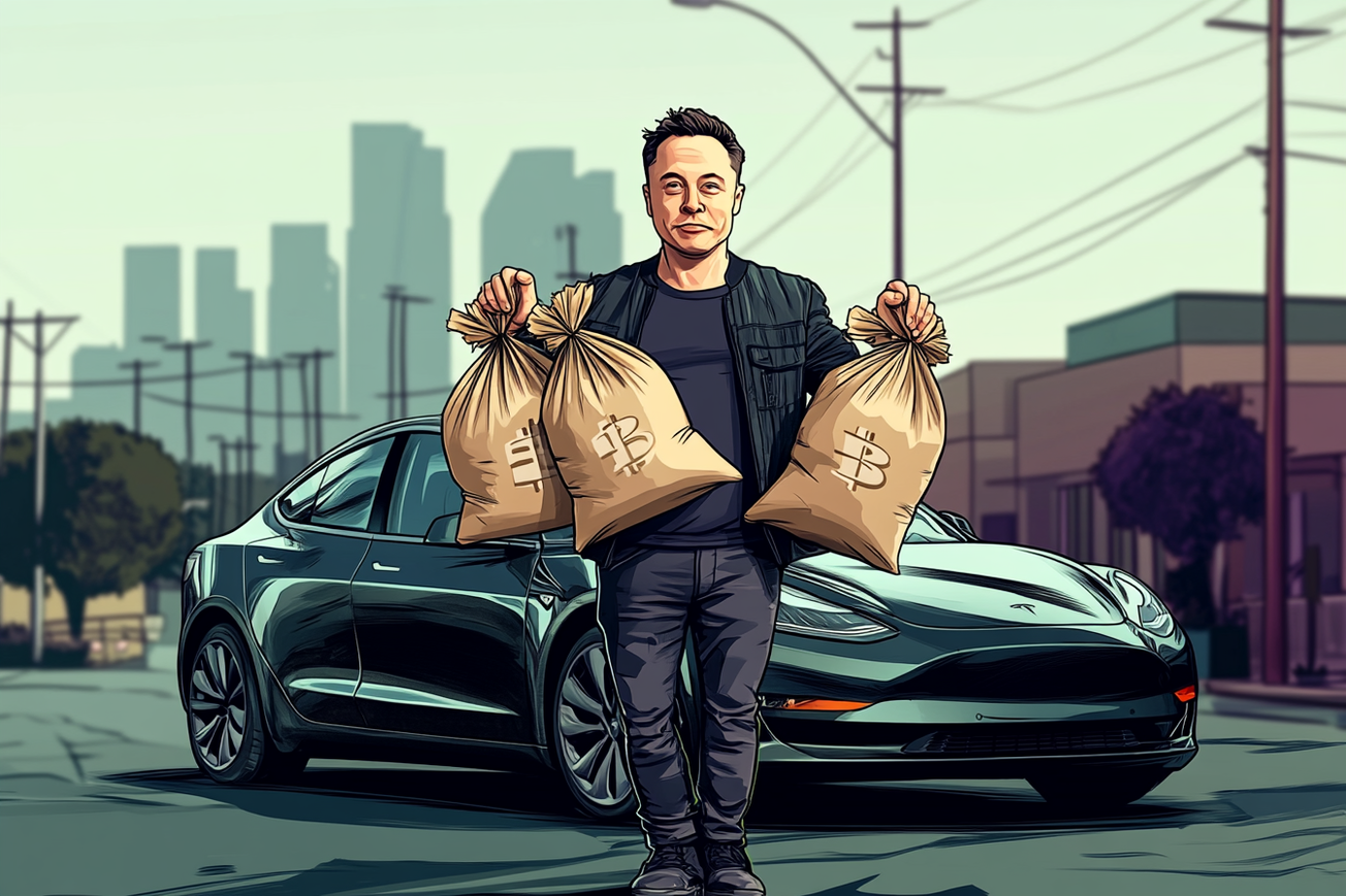 Elon Musk Triggers Speculation as Tesla Transfers Almost All Bitcoin Holdings