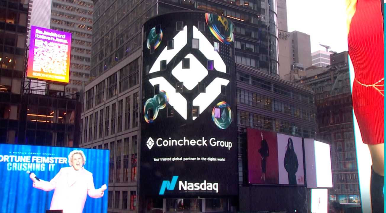 Japan Exchange Coincheck Lists on Nasdaq, Paving the Way for Global Expansion