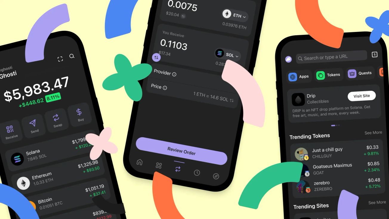 Solana-Focused Wallet Phantom Raises $150M, Eyes Expansion Beyond Crypto