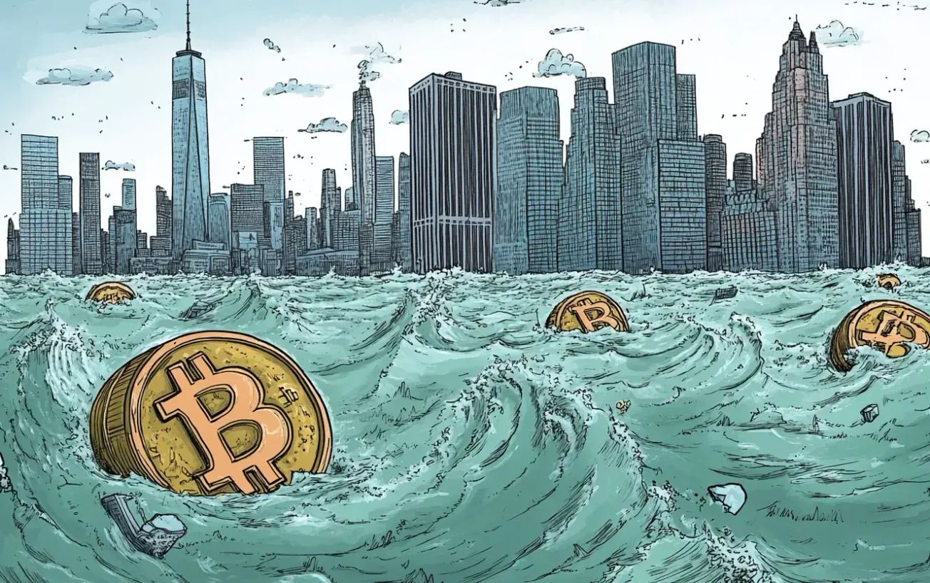 Economic Data Fuels Bitcoin Correction, Wall Street Sell-Off