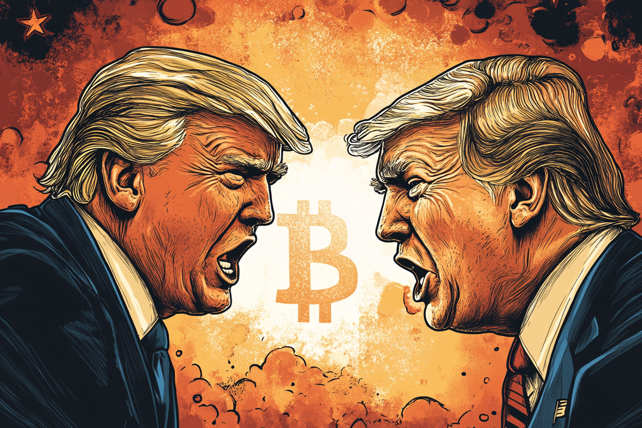 Bitcoin Falls Below $95,000 After Trump Starts Trade War