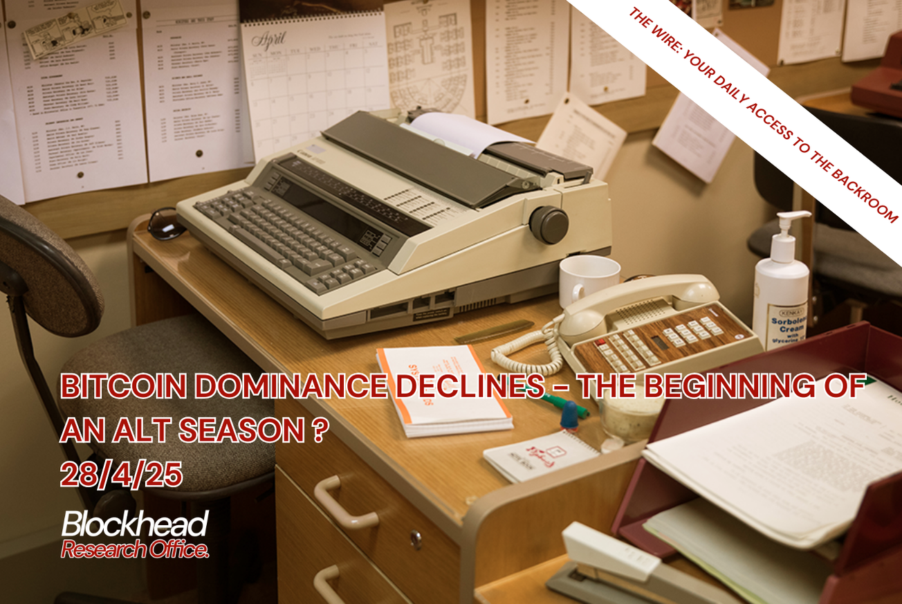 Bitcoin dominance declines - The beginning of an Alt Season ?