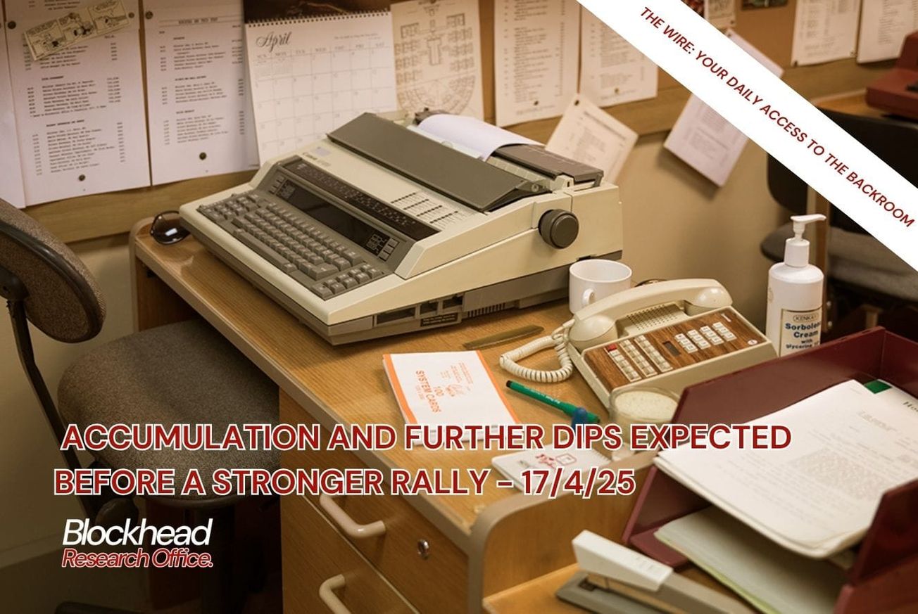 Accumulation, Further Dips Expected Before a Stronger Rally