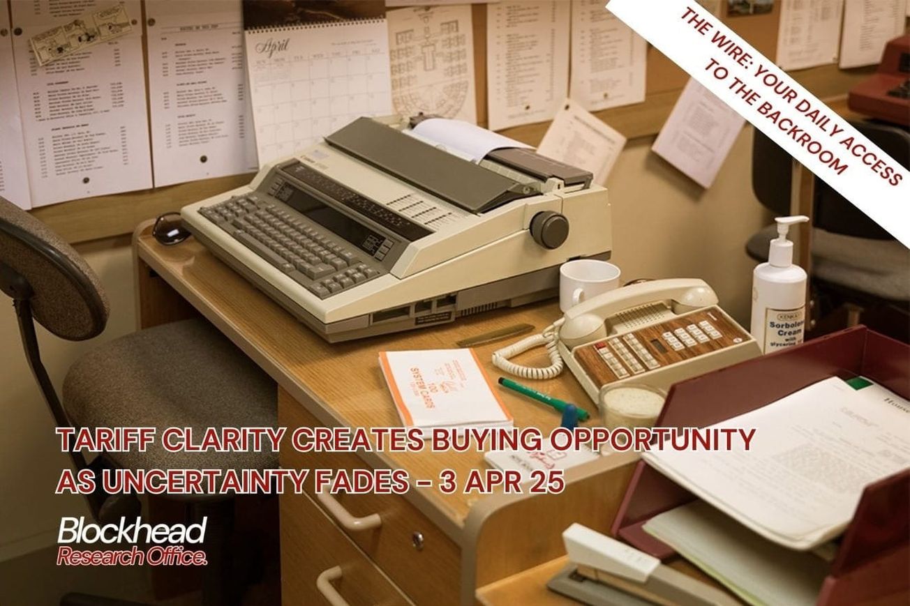 Tariff Clarity Creates Buying Opportunity as Uncertainty Fades