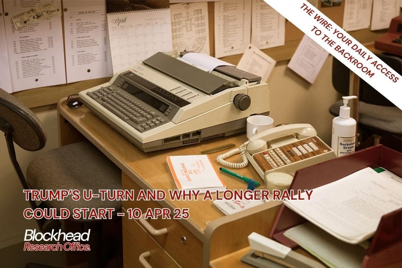 Trump's U-Turn and Why a Longer Rally Could Start