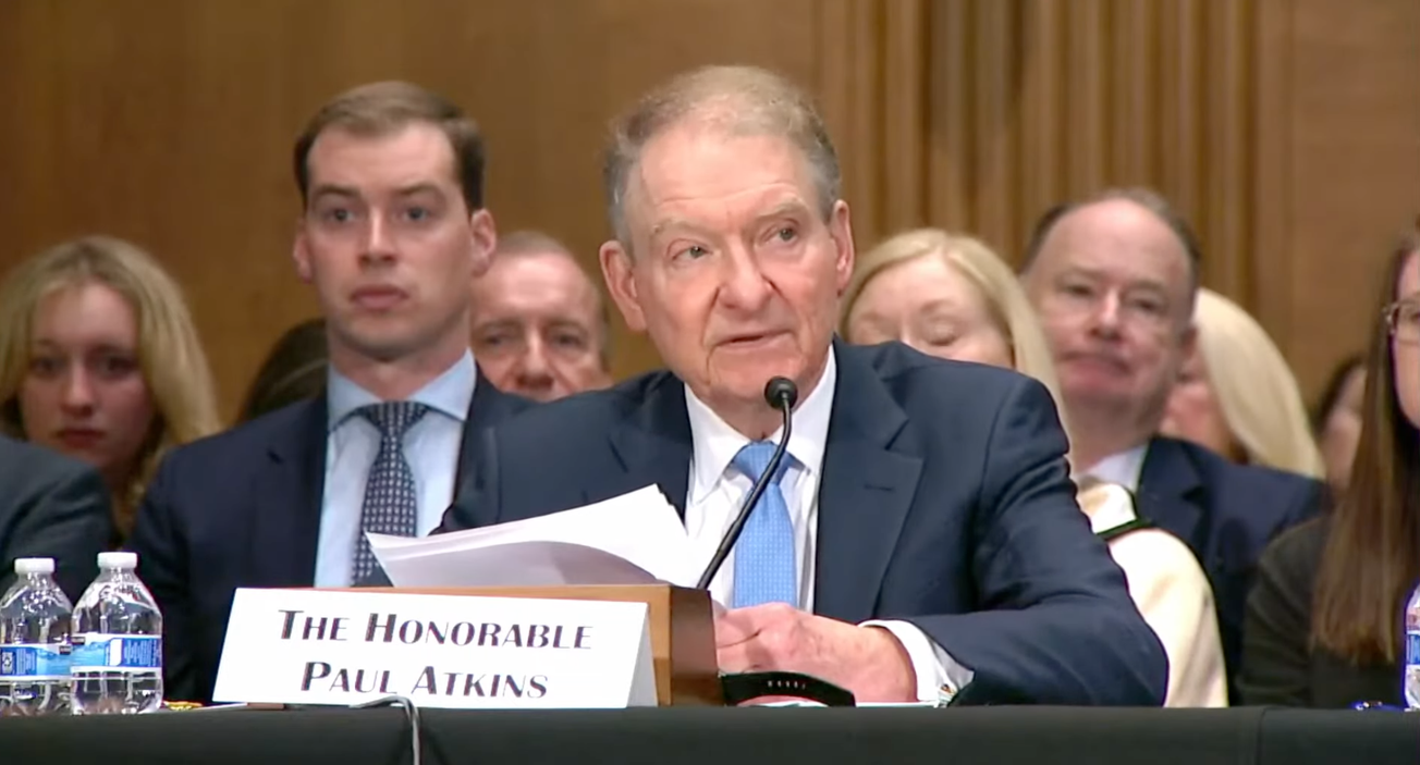 Senate Panel Greenlights Trump's SEC Pick Atkins