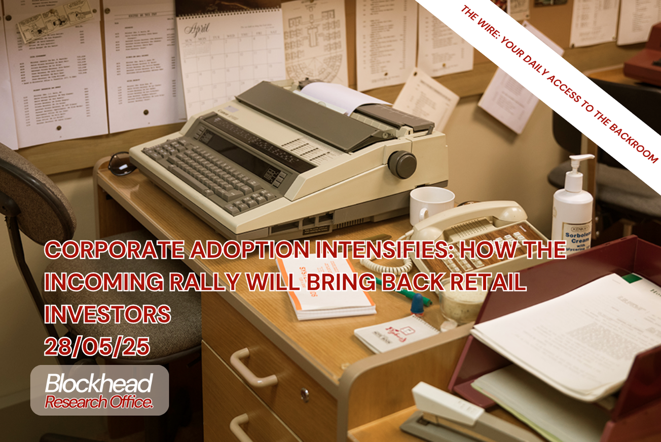 Corporate Adoption Intensifies: How the Incoming Rally Will Bring Back Retail Investors