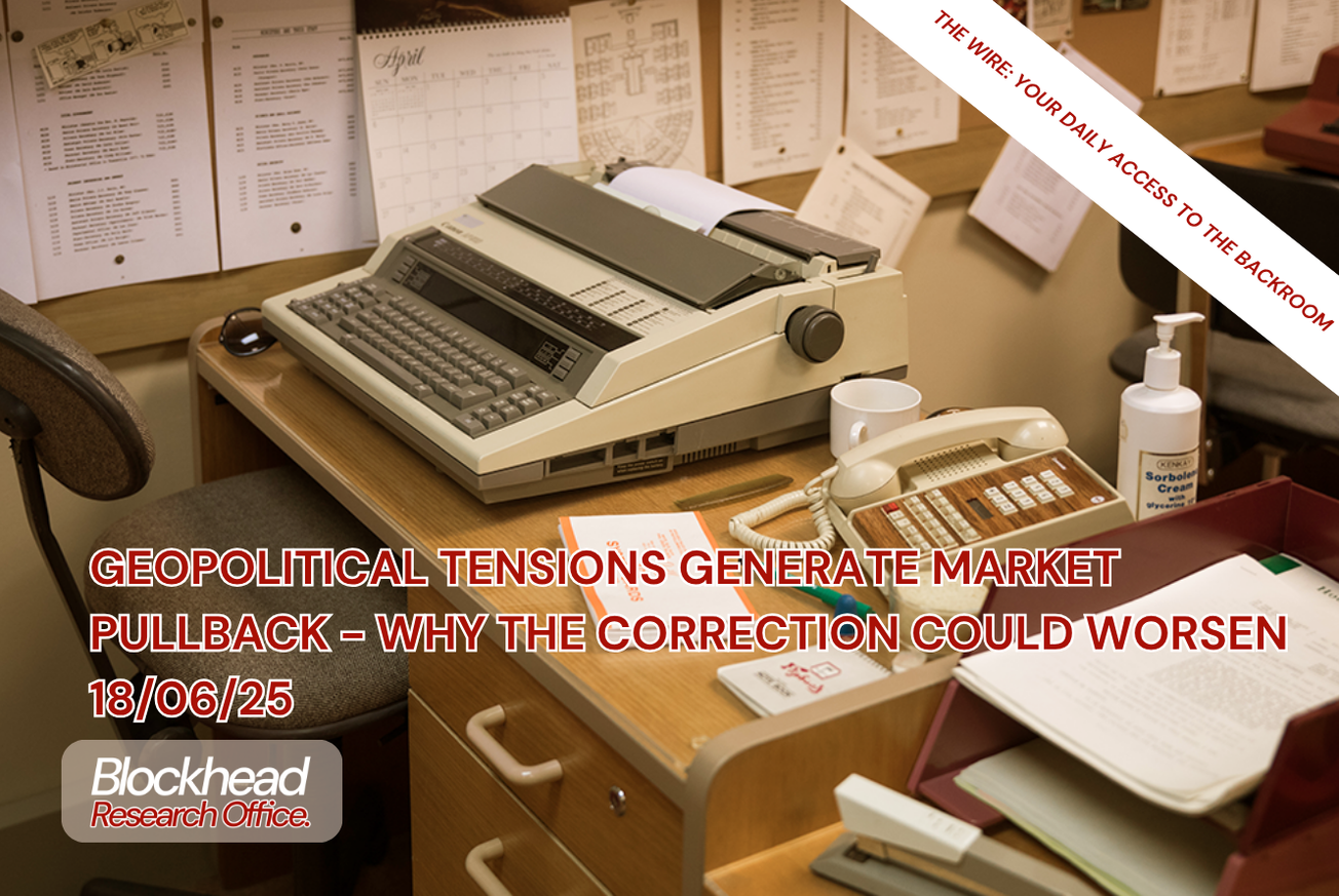 Geopolitical Tensions Generate Market Pullback - Why the Correction Could Worsen