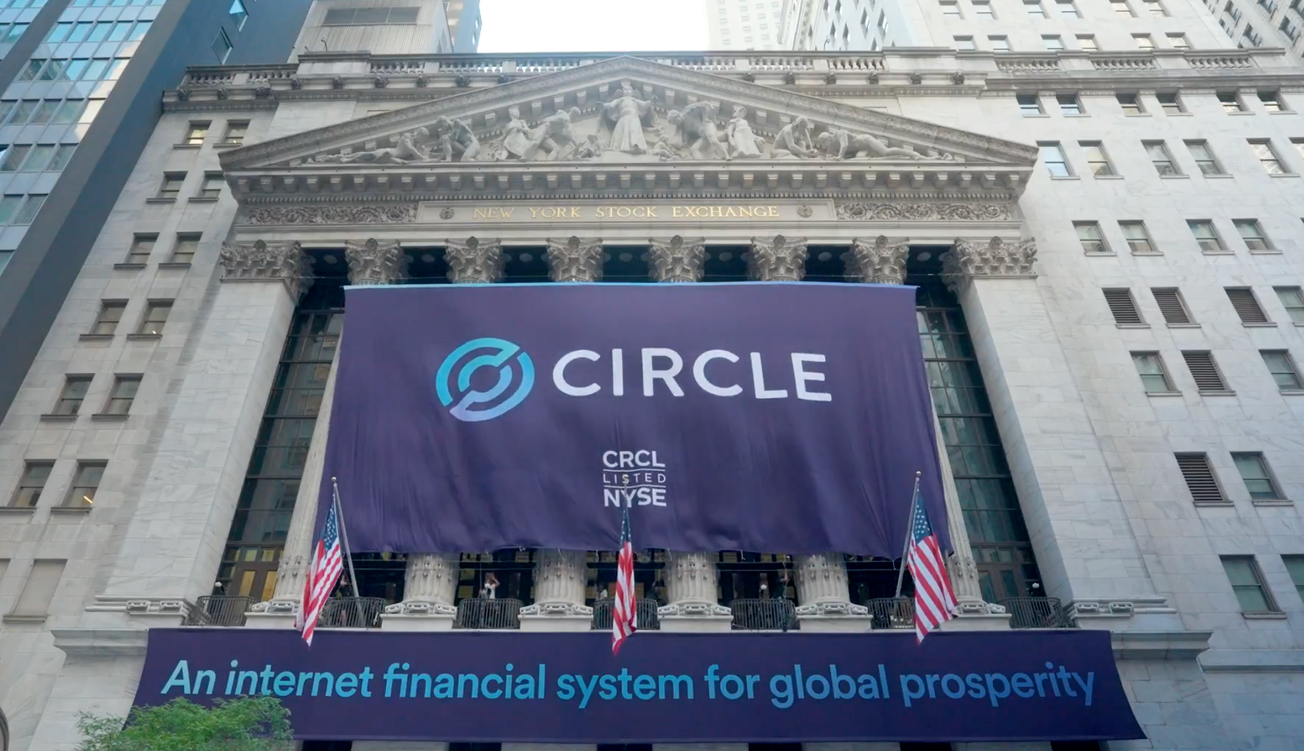 Circle Stock Surges 168% in Blockbuster NYSE Debut as Stablecoin Giant Goes Public