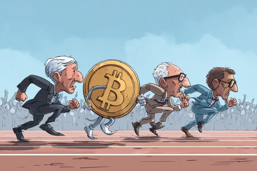 Bitcoin's Record-Setting Rally vs. Other Cryptos